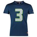 Majestic NFL Jersey Shirt - Seattle Seahawks #3 Wilson navy - M