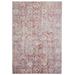 Matana Bohemian Space-dyed Ornamental Area Rug, Pink/Gray, 6ft - 7in x 9ft - 6in - Weave & Wander 880R3946PNKGRYF05