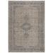 Gilford Rustic Persian Farmhouse Rug, Warm Gray, 9ft-6in x 12ft-7in Area Rug - Weave & Wander MRQR3775GRY000H07