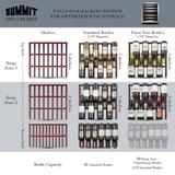 "24"" Wide Built-In Wine Cellar, ADA Compliant - Summit Appliance SWC530BLBISTADA"