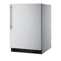 "24"" Wide Built-In All-Refrigerator - Summit Appliance FF64BXCSSHV"