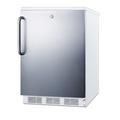 "24"" Wide Built-In All-Refrigerator - Summit Appliance FF7LWBISSTB"