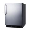 "24"" Wide All-Refrigerator, ADA Compliant - Summit Appliance FF7BKSSTBADA"