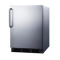 "24"" Wide All-Refrigerator, ADA Compliant - Summit Appliance FF7BKCSSADA"