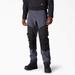 Dickies Men's Flex Performance Workwear Regular Fit Technical Pants - Gray/black Size 34 X (TR2012)