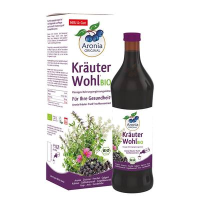Aronia Kräuterwohl Bio NEM flüssig 700 ml Flüssigkeit Image