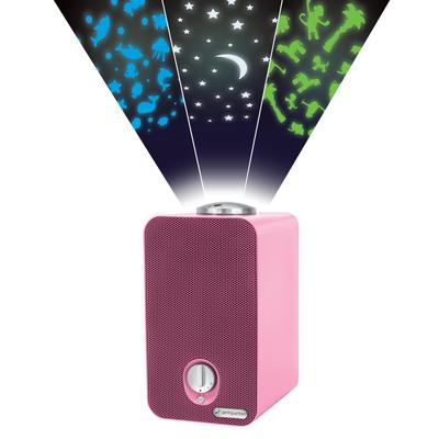 GermGuardian AC4150PCA Pink HEPA Air Purifier and Projector