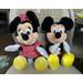 Disney Toys | (2) Vtg Disney Minnie And Mickey Mouse Plushes | Color: Red | Size: Osbb