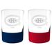 Montreal Canadiens 14oz. Commissioner Rocks Glass Two-Piece Set