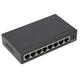 8 Port Gigabit Ethernet Network Switch, Ethernet Switch TBC‑S4008E 100M 8 Ports Self‑Adaptive Splitter for Desktop Computer for Windows/OS X/Netware/Linux(UK)