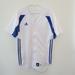 Adidas Shirts | Adidas Baseball Jersey Size M | Color: Blue/White | Size: M