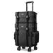 Byootique Rolling Makeup Trolley Case Bag in Black | 30.3125 H x 14.1875 W x 17.6875 D in | Wayfair 12MKC018-C2BAG-06.V2