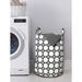 East Urban Home Ambesonne Abstract Laundry Bag Fabric in Black/Gray/Pink | 12.99 H x 12.99 W in | Wayfair 8607AFB3BFAC47C28A76EFE7A2D07176