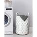 East Urban Home Ambesonne Geometric Laundry Bag Fabric in Gray/Pink | 12.99 H x 12.99 W in | Wayfair 45B94BCCB6324FCDB070F158F3A77FCB