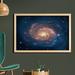 East Urban Home Outer Space Wall Art w/ Frame, Spiral Galaxy Expanse Beyond Milky Way Planet Astral Space Art | Wayfair