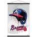 Atlanta Braves 24'' x 34.75'' Magnetic Framed Team Poster