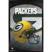 Green Bay Packers 24.25'' x 35.75'' Framed Team Helmet Poster