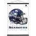Seattle Seahawks 22.4'' x 34'' Magnetic Framed Helmet Poster