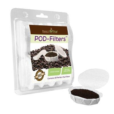 Perfect Pod Disposable Coffee Filter Paper in Brow...
