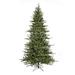 Seasonal Abode Green Artificial Pine Christmas Tree w/ LED Lights in Black | 90.6 H x 56 W in | Wayfair XB19SH014