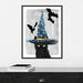 The Holiday Aisle® Cat II by Grace Popp - Floater Frame Graphic Art on Canvas in Black | 23.5 H x 18 W x 1.875 D in | Wayfair