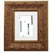 Astoria Grand Woodvale Embossed Wood Single Picture Frame Wood in Yellow/Brown | 36.5 H x 26.5 W x 1.25 D in | Wayfair