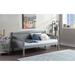 Red Barrel Studio® Twin Daybed Wood in Gray, Size 37.0 H x 42.0 W x 77.4 D in | Wayfair 16F9CD4500A54697A610058E7A738461