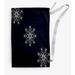 Red Barrel Studio® Falling Snow Winter Laundry Bag Fabric in Black | 29 H in | Wayfair D30984B9E52C4BF0A8AB2652D82CC448