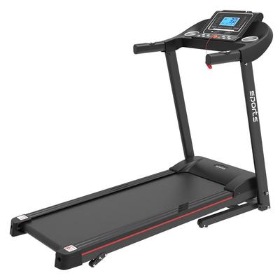 Home Foldable Treadmill with Incline,5" LCD Screen 250 LB Capacity,MP3