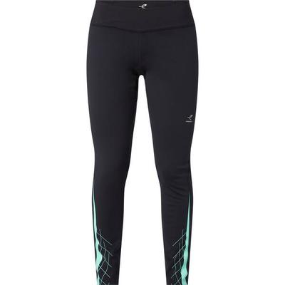 ENERGETICS Damen Tight Stacy II gebrushed, Größe 34 in Schwarz