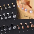 Boucles d'Oreilles Médicales en Acier Inoxydable pour Femme et Homme Bijoux de Piercing en Clip 4