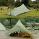 Tente imperméable ultralégère avec revêtement en silicone double face 20D abri de camping en nylon