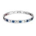 RainSo – Bracelets en cristal magnétique et strass pour femmes bijoux accessoires Bio-énergie