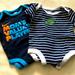 Nike One Pieces | Nike 0-3 Months Infant Onesies | Color: Black/Blue | Size: 0-3mb