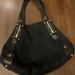 Gucci Bags | Authentic Gucci Canvas Saddle Bag In Black | Color: Black | Size: 15”W X 12”L X 6”D