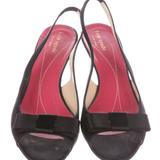 Kate Spade Shoes | Kate Spade Esme Black Satin Slingbacks | Color: Black | Size: 8.5