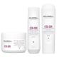 Goldwell - Goldwell Dualsenses Color Set 3, Sh.250 ml, Con. 200 ml & Maske 200 ml Haarpflegesets 650 ml