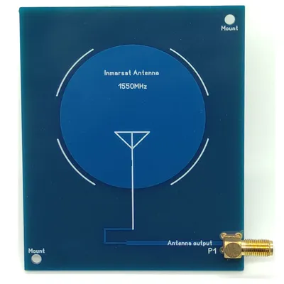 Antenne PCB 1.5GHz 1550MHz 1.614GHz