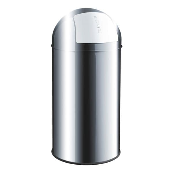 helit Abfalleimer 50 L »the dome« Edelstahl silber, 36.2x75 cm
