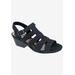 Women's Wish Sandal by Ros Hommerson in Black Denim (Size 9 1/2 M)