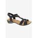 Women's Mackenzie Sandal by Ros Hommerson in Black Stretch (Size 6 M)