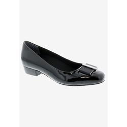 Women's Twilight Kitten Heel Pump by Ros Hommerson in Black Patent (Size 6 M)