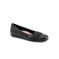 Women's Samantha Ballet Flat by Trotters in Black Gem (Size 7 1/2 M)