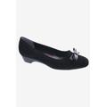 Women's Tulane Flat by Ros Hommerson in Black Suede (Size 6 1/2 M)