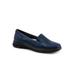 Women's Universal Loafer by Trotters in Navy Mini Dot (Size 6 M)