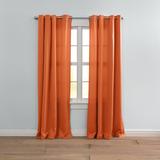 Wide Width BH Studio Room-Darkening Grommet Panel by BH Studio in Terracotta (Size 54" W 63" L) Window Curtain