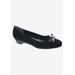 Women's Tulane Flat by Ros Hommerson in Black Suede (Size 7 1/2 M)