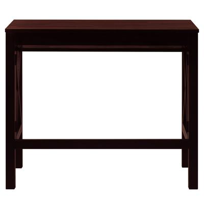 Montego Folding Desk with Pull-Out-Espresso by Casual Home in Espresso