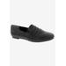Wide Width Women's Donut Flat by Ros Hommerson in Black Smooth (Size 8 1/2 W)