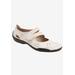 Women's Chelsea Mary Jane Flat by Ros Hommerson in Winter White (Size 8 M)